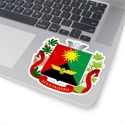 COA Debaltceve (Ukraine) (Coat of Arms) STICKER Vinyl Kiss-Cut Decal - The Sticker Space