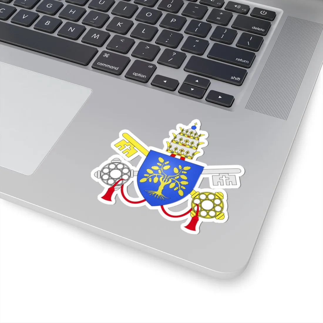 CoA della Rovere popes (Italy) (Coat of Arms) STICKER Vinyl Kiss-Cut Decal - The Sticker Space