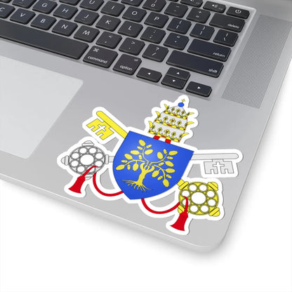 CoA della Rovere popes (Italy) (Coat of Arms) STICKER Vinyl Kiss-Cut Decal - The Sticker Space