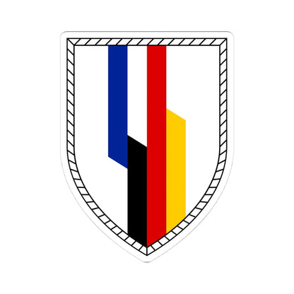 COA DEU-FRA Brig (Germany) (Coat of Arms) STICKER Vinyl Kiss-Cut Decal - The Sticker Space