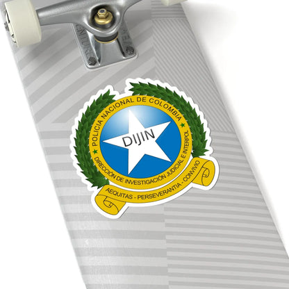COA DIJIN (Colombia) (Coat of Arms) STICKER Vinyl Kiss-Cut Decal - The Sticker Space