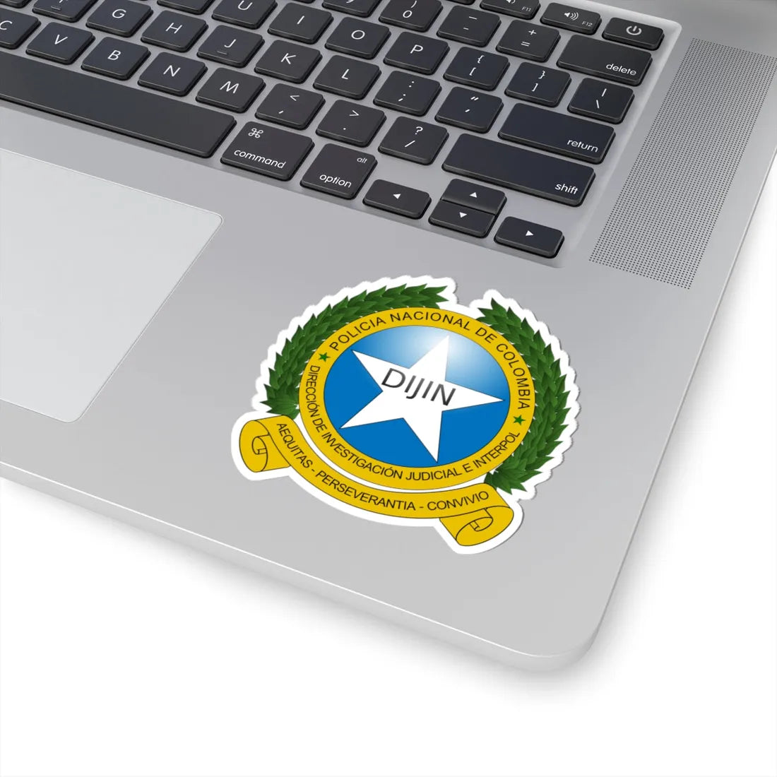 COA DIJIN (Colombia) (Coat of Arms) STICKER Vinyl Kiss-Cut Decal - The Sticker Space