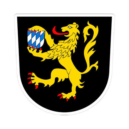 COA Dilsberg (Germany) (Coat of Arms) STICKER Vinyl Kiss-Cut Decal 4 Inch White - The Sticker Space