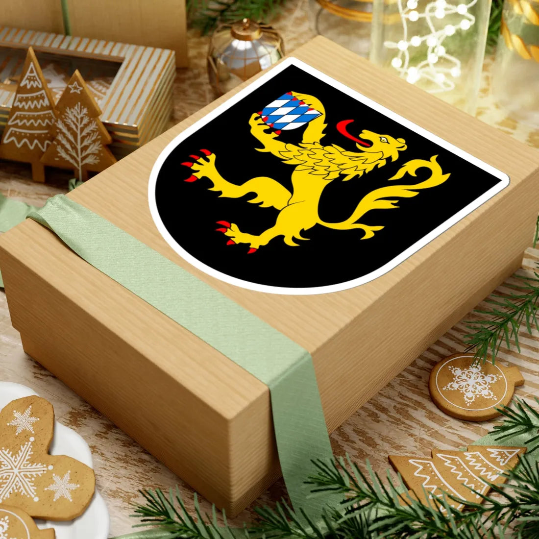 COA Dilsberg (Germany) (Coat of Arms) STICKER Vinyl Kiss-Cut Decal - The Sticker Space
