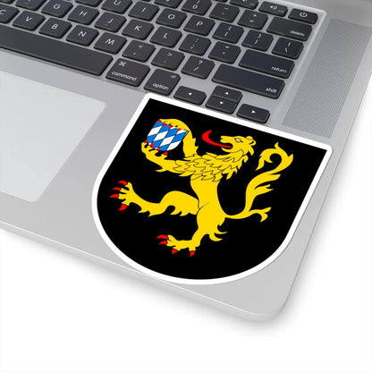 COA Dilsberg (Germany) (Coat of Arms) STICKER Vinyl Kiss-Cut Decal - The Sticker Space