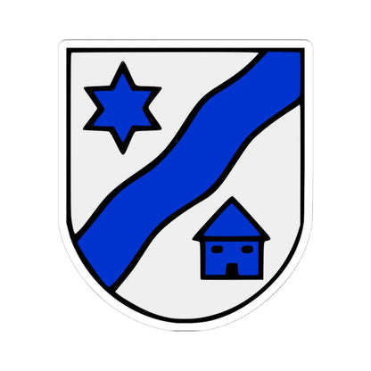Coa Donaustetten (Germany) (Coat of Arms) STICKER Vinyl Kiss-Cut Decal - The Sticker Space
