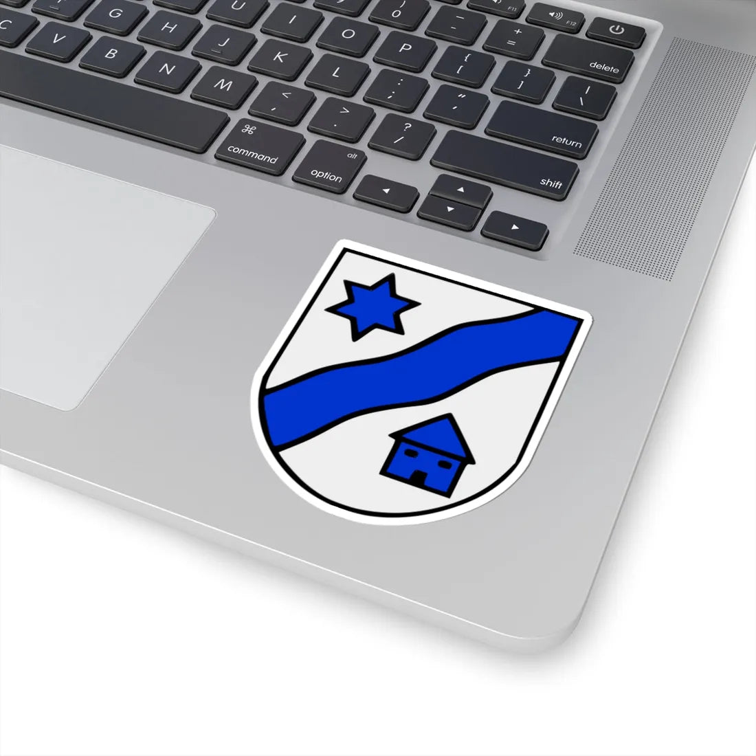 Coa Donaustetten (Germany) (Coat of Arms) STICKER Vinyl Kiss-Cut Decal - The Sticker Space