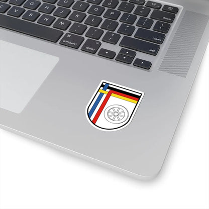 COA DtFrzBrig 4.Verskp (Germany) (Coat of Arms) STICKER Vinyl Kiss-Cut Decal - The Sticker Space
