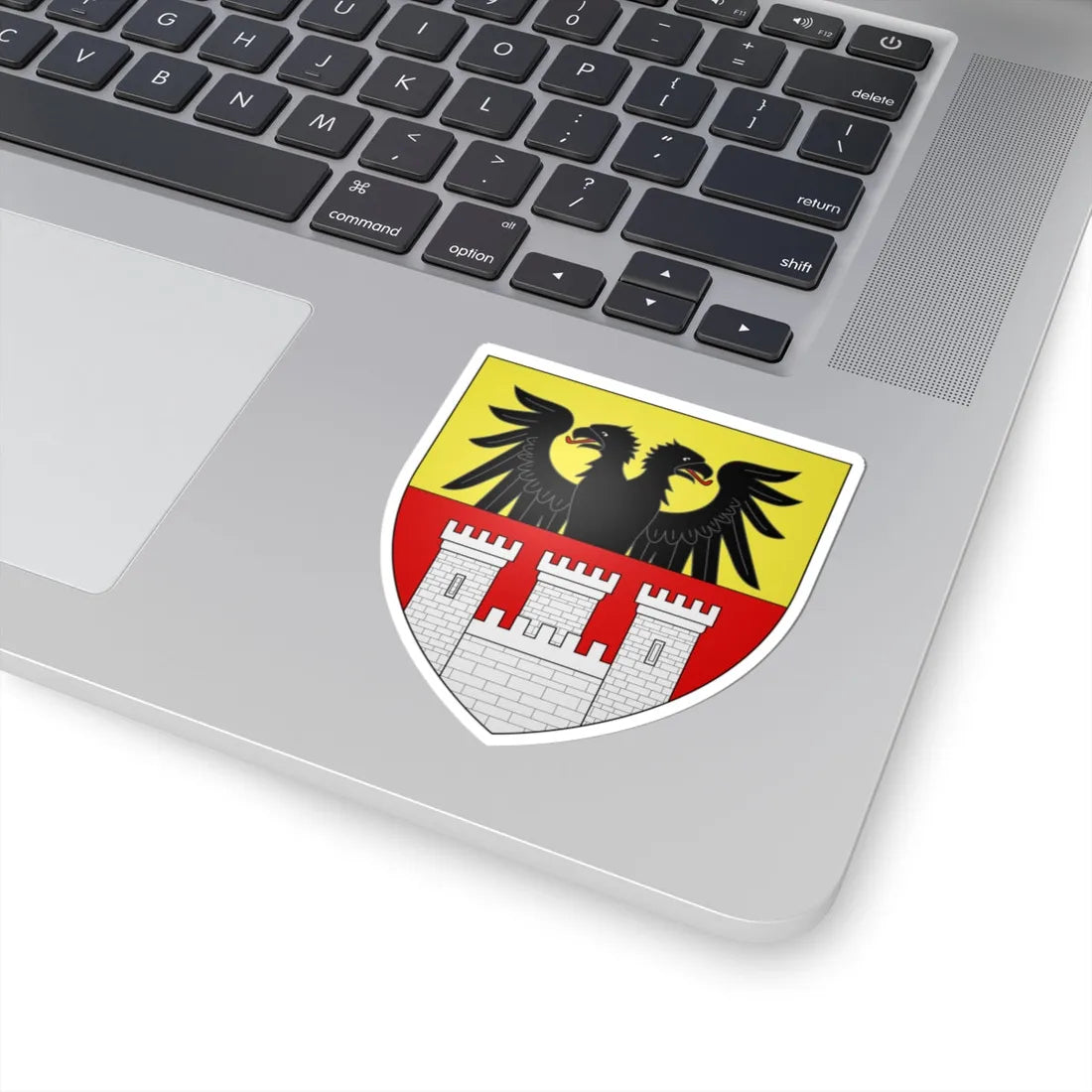 CoA Duisburg NRW (Germany) (Coat of Arms) STICKER Vinyl Kiss-Cut Decal - The Sticker Space