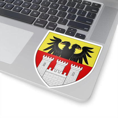 CoA Duisburg NRW (Germany) (Coat of Arms) STICKER Vinyl Kiss-Cut Decal - The Sticker Space