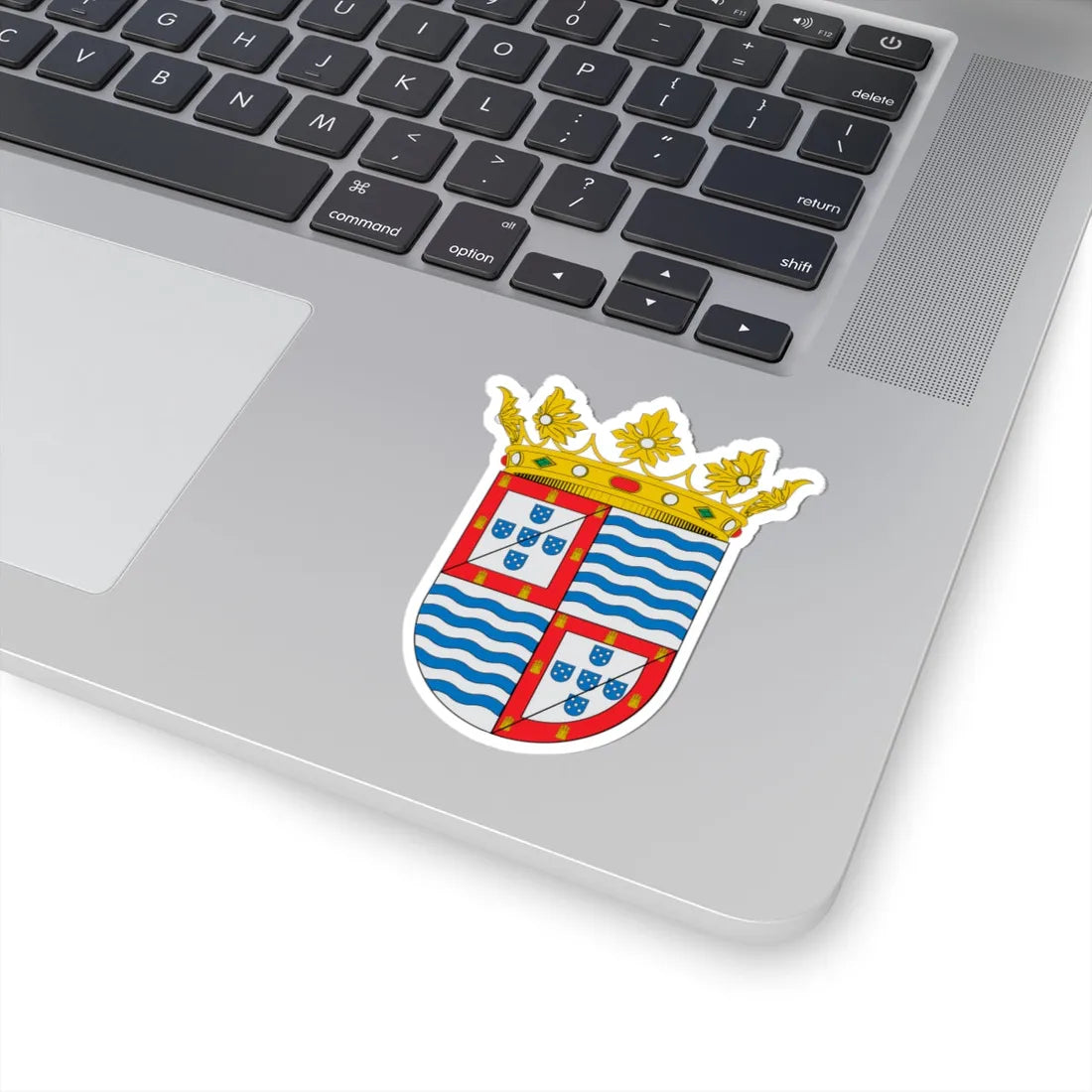COA Duke of Abrantes (Portugal) (Coat of Arms) STICKER Vinyl Kiss-Cut Decal - The Sticker Space