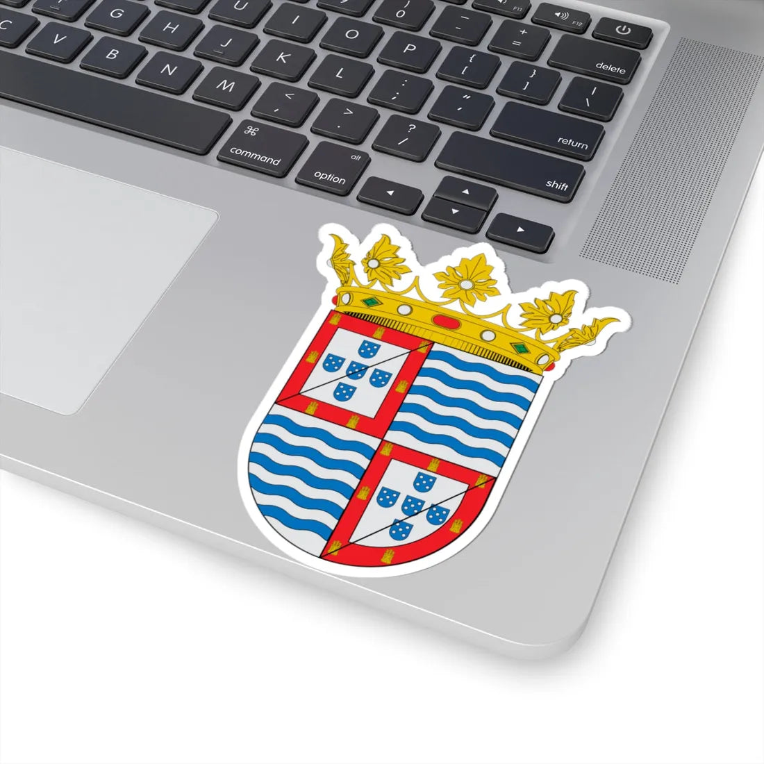 COA Duke of Abrantes (Portugal) (Coat of Arms) STICKER Vinyl Kiss-Cut Decal - The Sticker Space