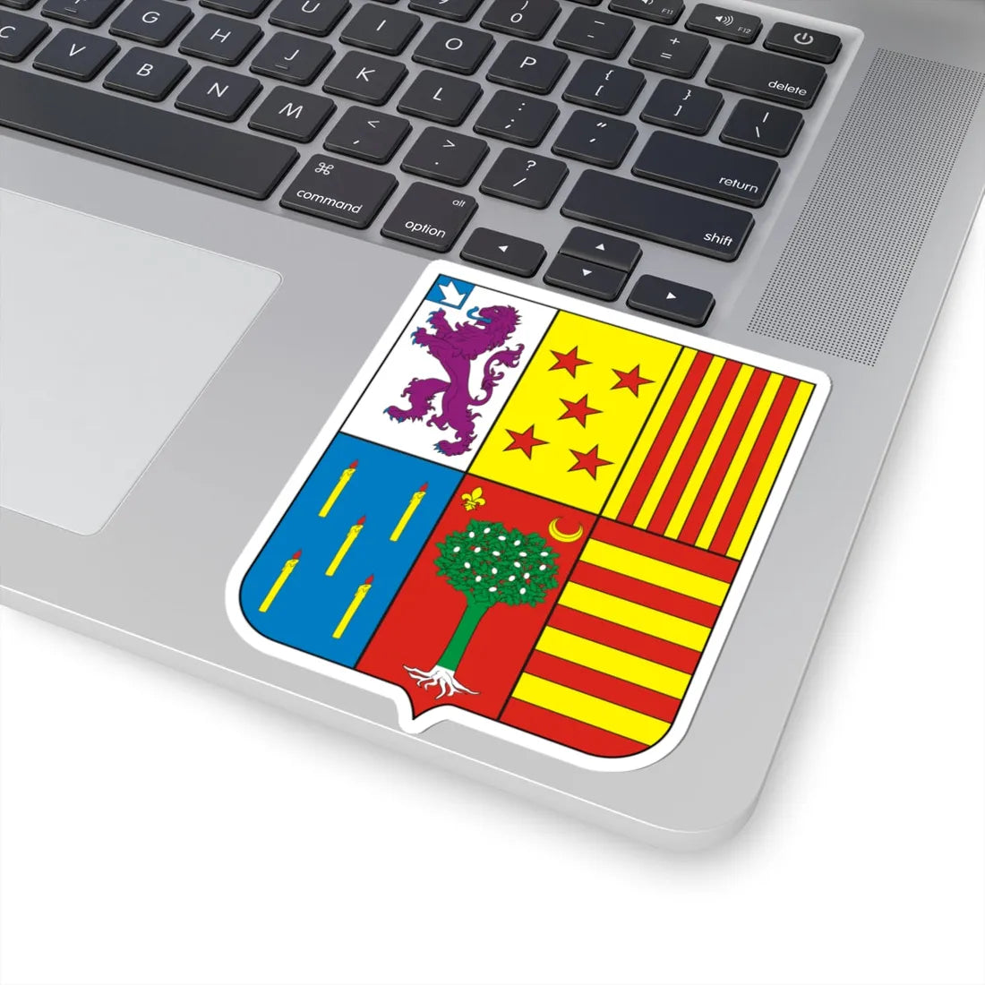 COA Duke of Caxias (Brazil) (Coat of Arms) STICKER Vinyl Kiss-Cut Decal - The Sticker Space