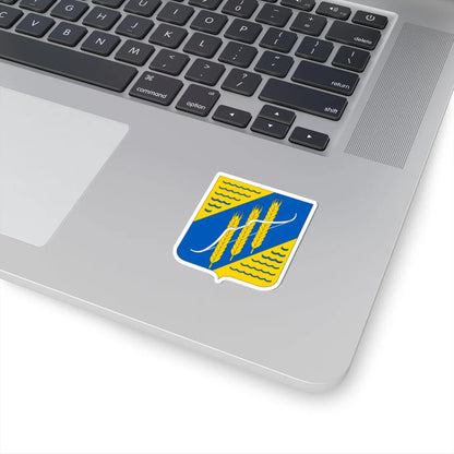 COA Dzhankoiskyi Raion (Ukraine) (Coat of Arms) STICKER Vinyl Kiss-Cut Decal - The Sticker Space