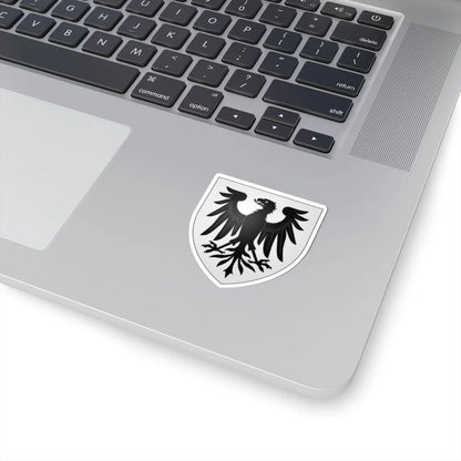 CoA Echternach Luxembourg (Luxembourg) (Coat of Arms) STICKER Vinyl Kiss-Cut Decal - The Sticker Space