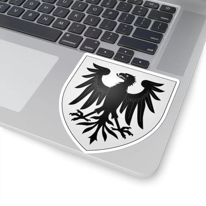 CoA Echternach Luxembourg (Luxembourg) (Coat of Arms) STICKER Vinyl Kiss-Cut Decal - The Sticker Space