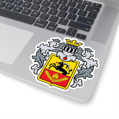 CoA Eder ACH (Germany) (Coat of Arms) STICKER Vinyl Kiss-Cut Decal - The Sticker Space
