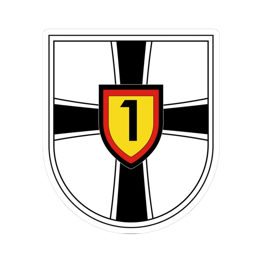 COA EF1 (Germany) (Coat of Arms) STICKER Vinyl Kiss-Cut Decal - The Sticker Space