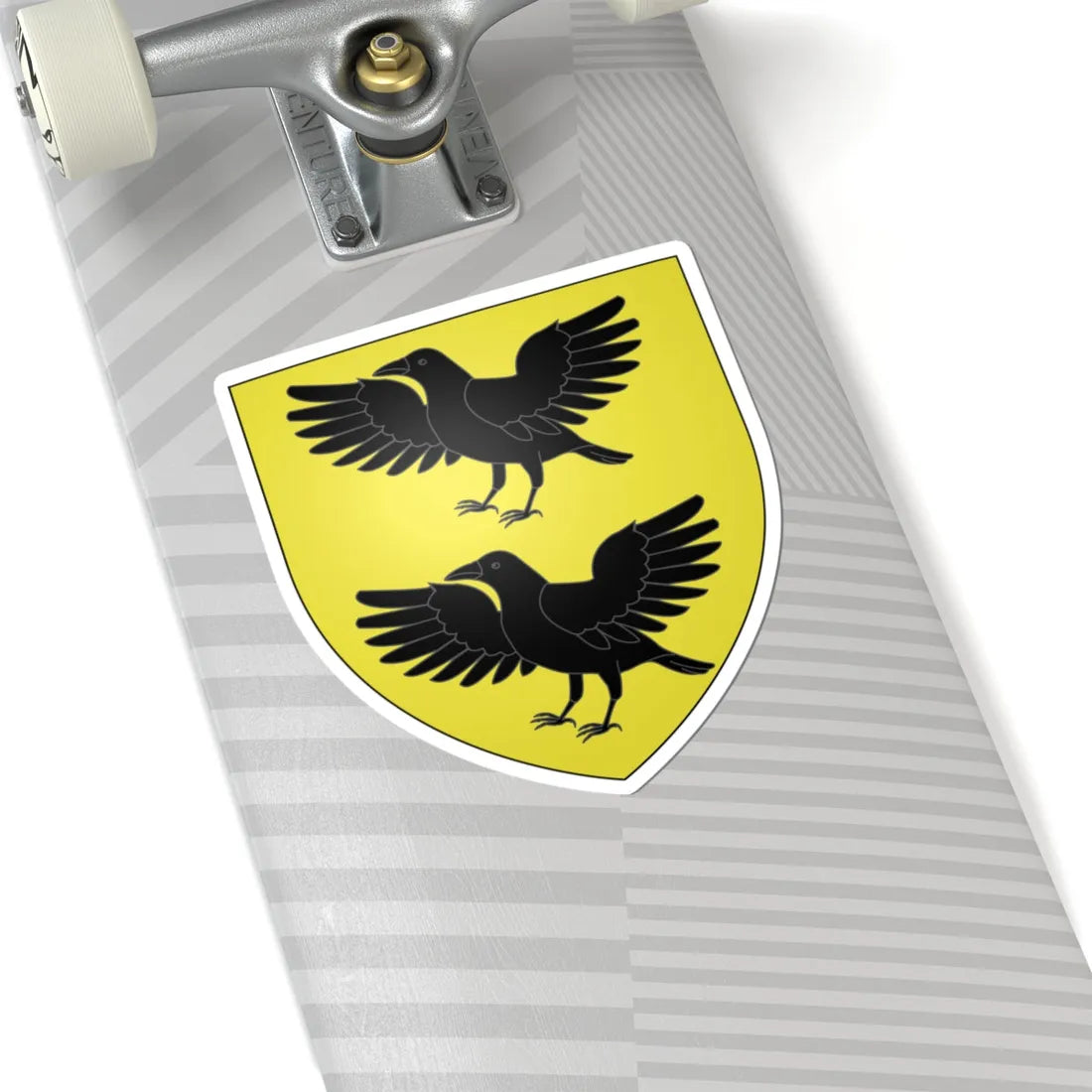 CoA Einsiedeln Abbey Switzerland (Switzerland) (Coat of Arms) STICKER Vinyl Kiss-Cut Decal - The Sticker Space