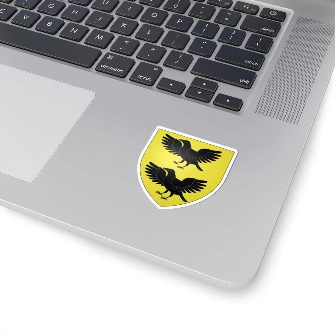 CoA Einsiedeln Abbey Switzerland (Switzerland) (Coat of Arms) STICKER Vinyl Kiss-Cut Decal - The Sticker Space