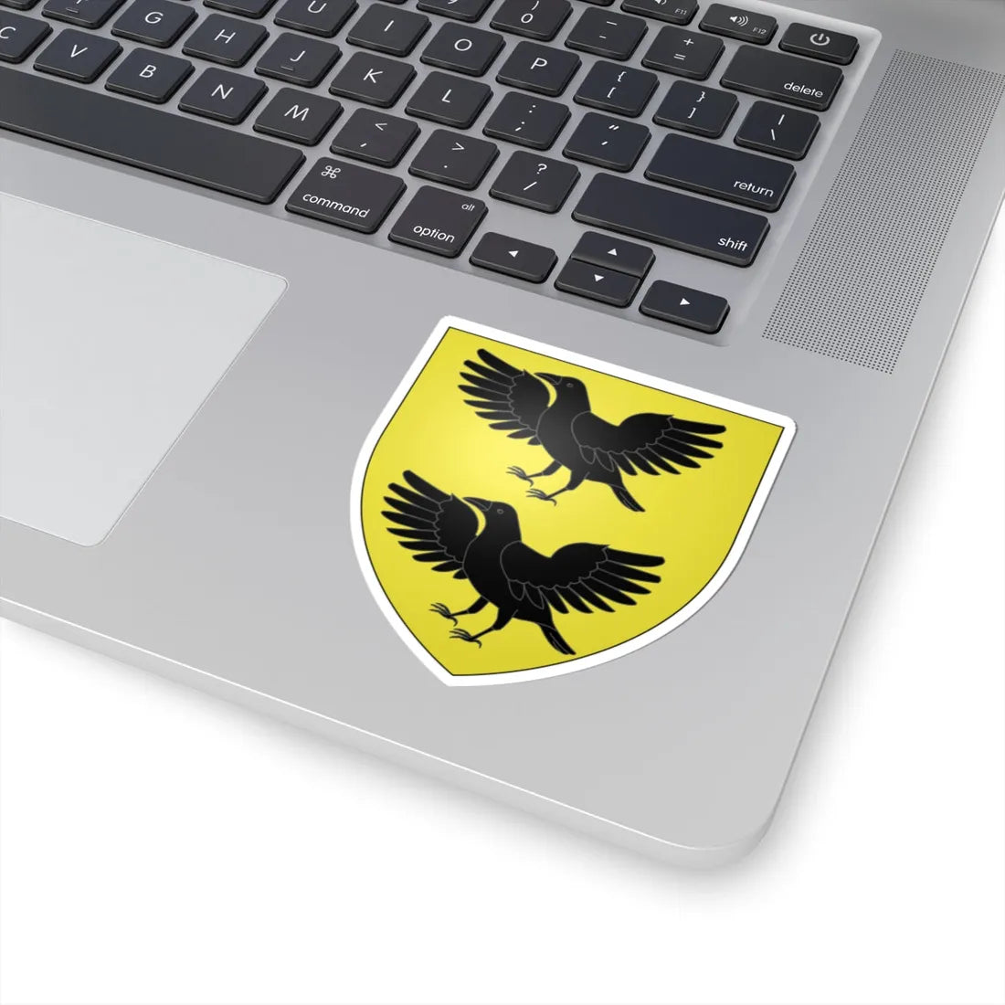 CoA Einsiedeln Abbey Switzerland (Switzerland) (Coat of Arms) STICKER Vinyl Kiss-Cut Decal - The Sticker Space