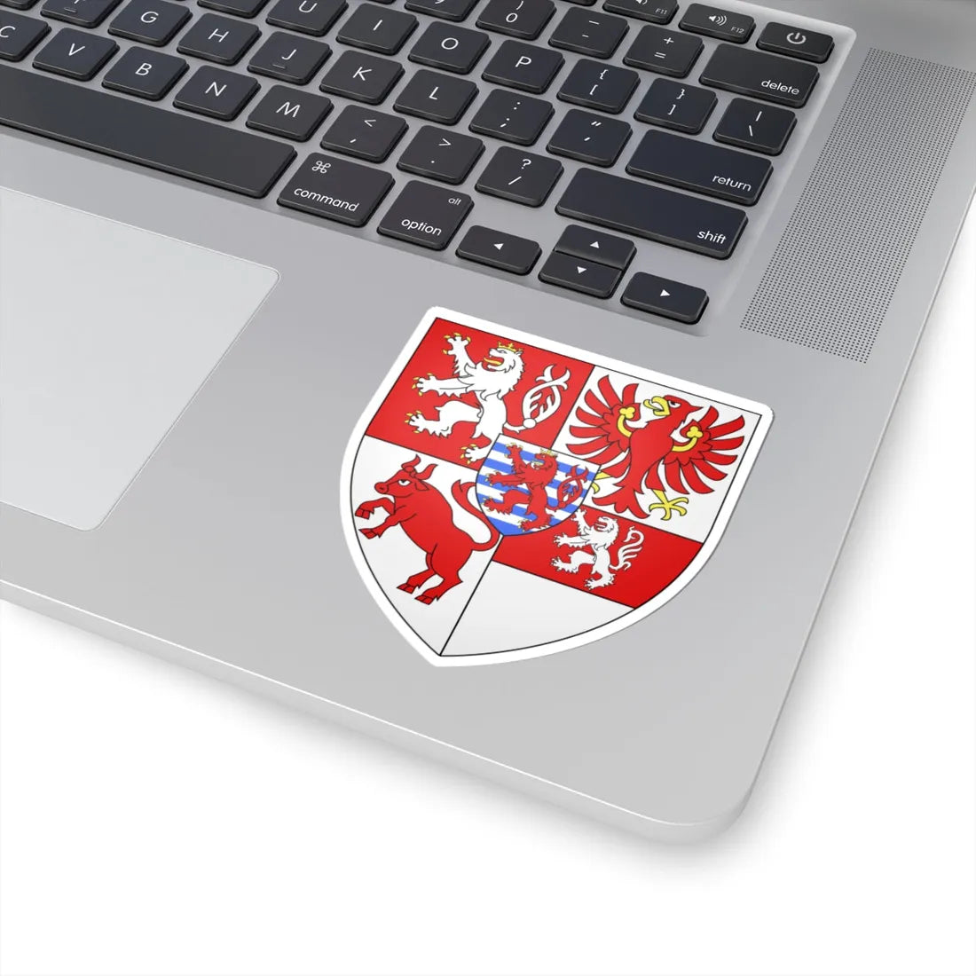 CoA Elizabeth of Görlitz (Czech Republic) (Coat of Arms) STICKER Vinyl Kiss-Cut Decal - The Sticker Space