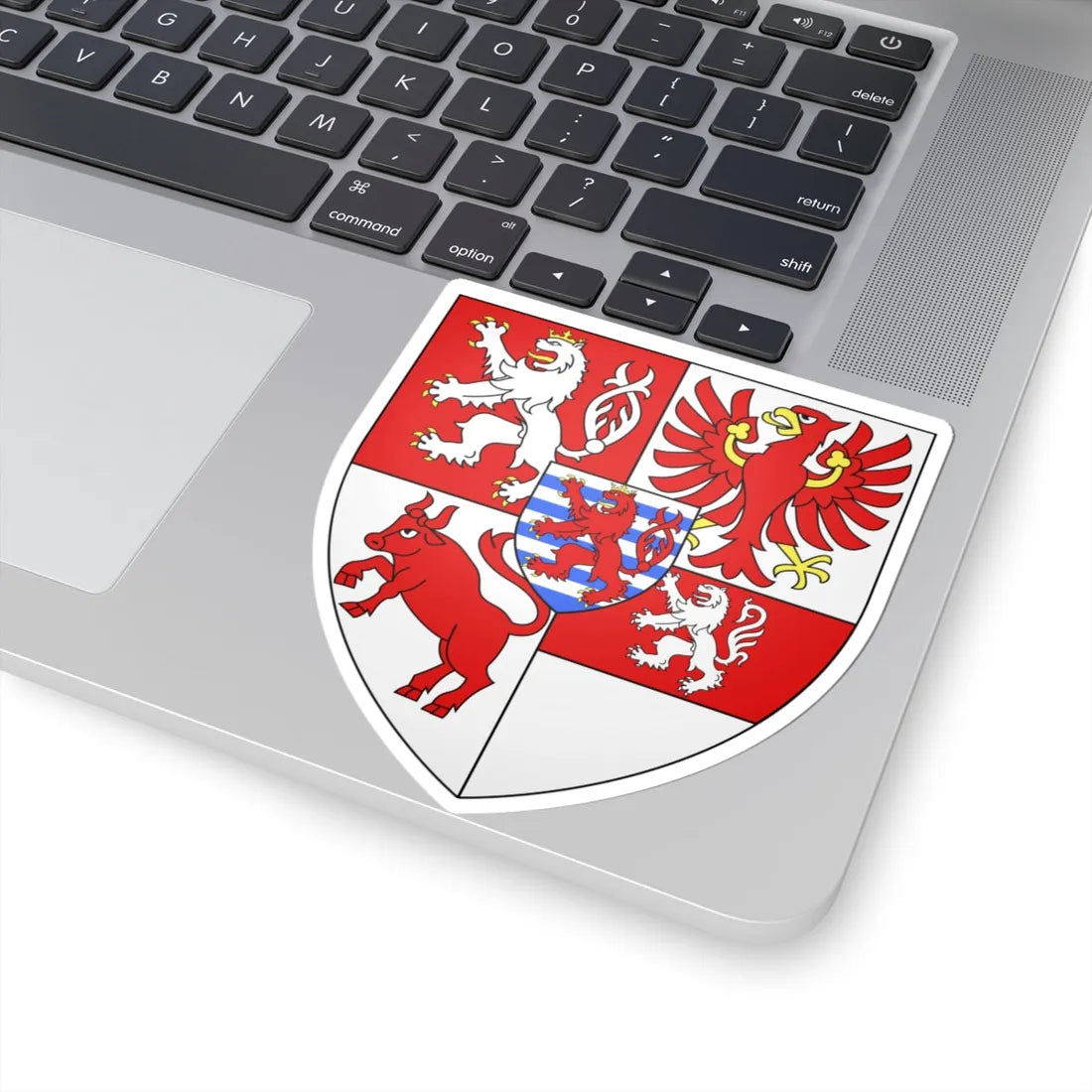 CoA Elizabeth of Görlitz (Czech Republic) (Coat of Arms) STICKER Vinyl Kiss-Cut Decal - The Sticker Space
