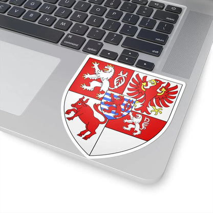 CoA Elizabeth of Görlitz (Czech Republic) (Coat of Arms) STICKER Vinyl Kiss-Cut Decal - The Sticker Space