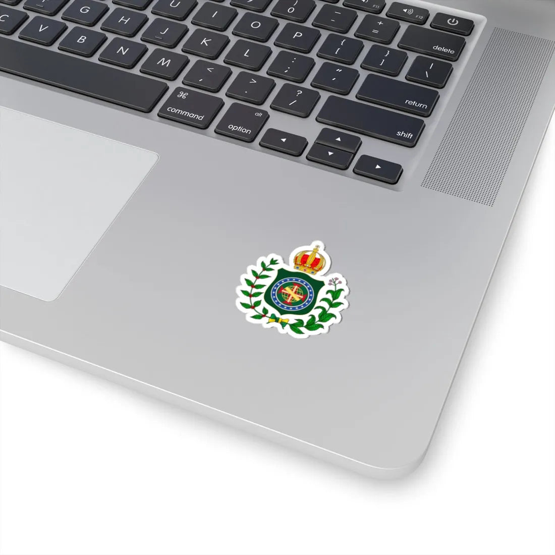 CoA Empire of Brazil New Version (Brazil) (Coat of Arms) STICKER Vinyl Kiss-Cut Decal - The Sticker Space