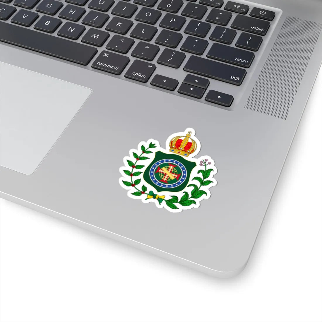 CoA Empire of Brazil New Version (Brazil) (Coat of Arms) STICKER Vinyl Kiss-Cut Decal - The Sticker Space
