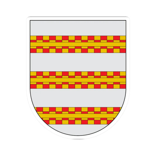 COA Escudo de los Arias de Saavedra - Condes de Castellar (Argentina) (Coat of Arms) STICKER Vinyl Kiss-Cut Decal 2 Inch White - The Sticker Space