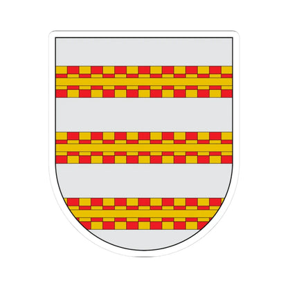 COA Escudo de los Arias de Saavedra - Condes de Castellar (Argentina) (Coat of Arms) STICKER Vinyl Kiss-Cut Decal 3 Inch White - The Sticker Space