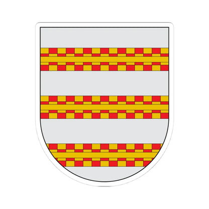 COA Escudo de los Arias de Saavedra - Condes de Castellar (Argentina) (Coat of Arms) STICKER Vinyl Kiss-Cut Decal 4 Inch White - The Sticker Space