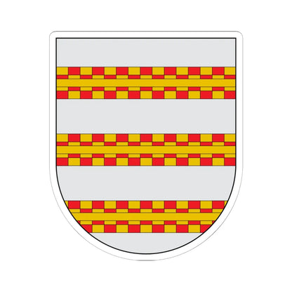 COA Escudo de los Arias de Saavedra - Condes de Castellar (Argentina) (Coat of Arms) STICKER Vinyl Kiss-Cut Decal 6 Inch White - The Sticker Space