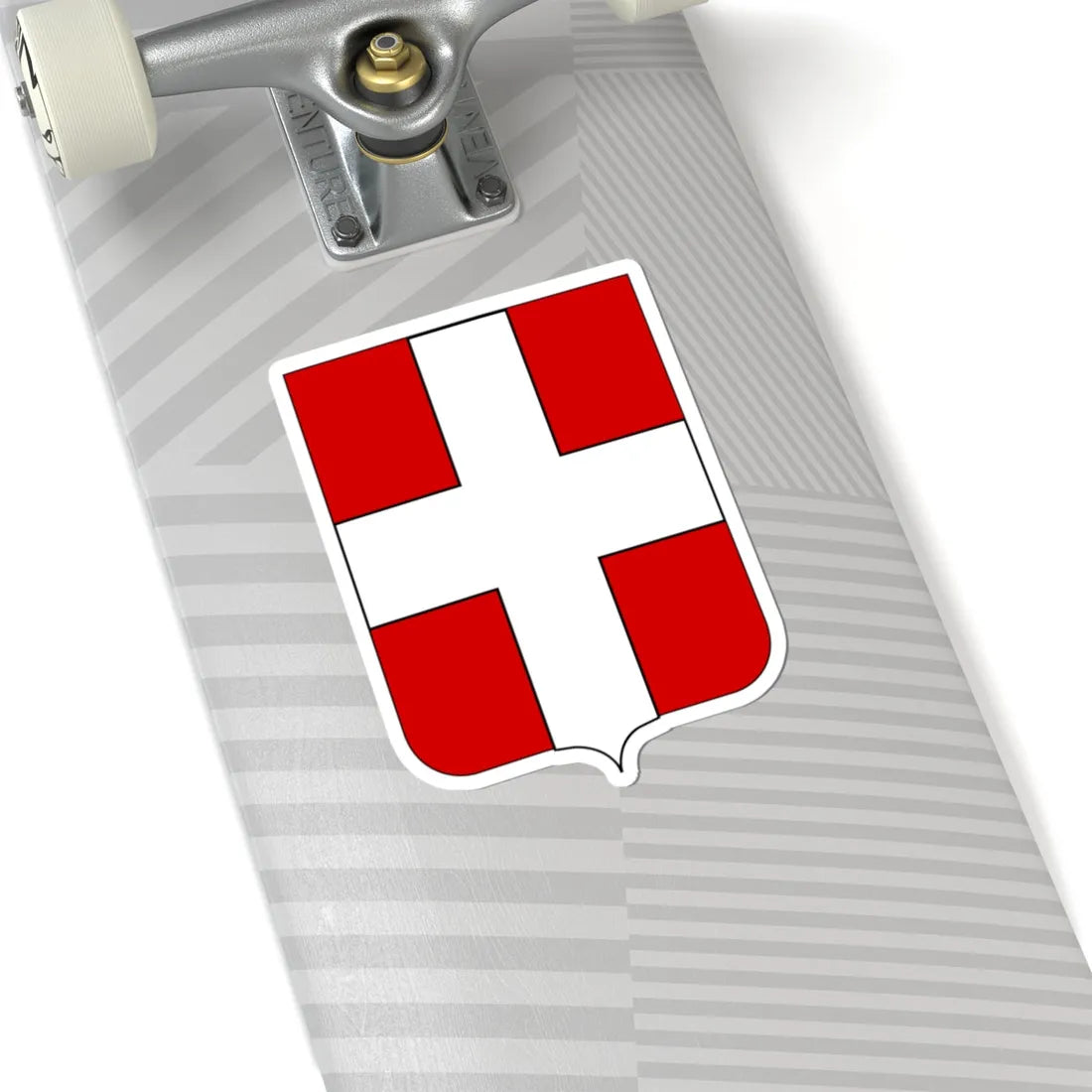 CoA ex Comune di Ceneda (Italy) (Coat of Arms) STICKER Vinyl Kiss-Cut Decal - The Sticker Space