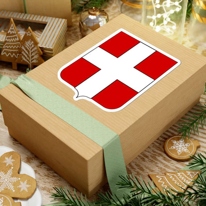 CoA ex Comune di Ceneda (Italy) (Coat of Arms) STICKER Vinyl Kiss-Cut Decal - The Sticker Space