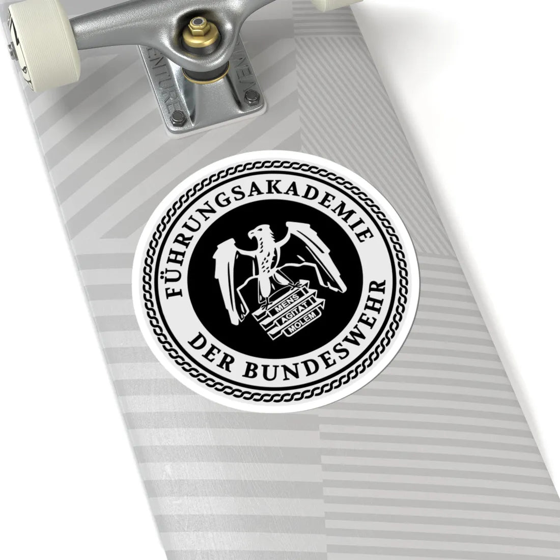 COA FüAkBw full (Germany) (Coat of Arms) STICKER Vinyl Kiss-Cut Decal - The Sticker Space