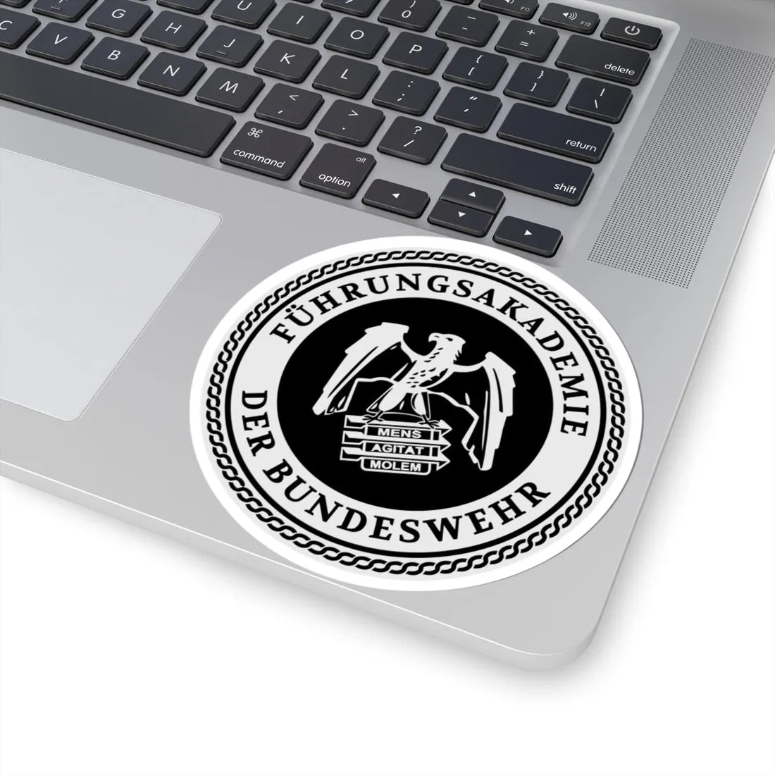 COA FüAkBw full (Germany) (Coat of Arms) STICKER Vinyl Kiss-Cut Decal - The Sticker Space