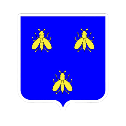 Coa fam ITA Barberini (Italy) (Coat of Arms) STICKER Vinyl Kiss-Cut Decal 3 Inch White - The Sticker Space