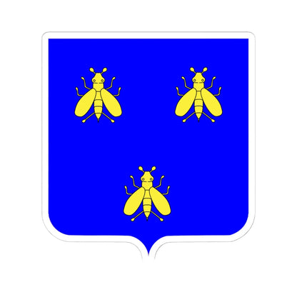 Coa fam ITA Barberini (Italy) (Coat of Arms) STICKER Vinyl Kiss-Cut Decal 6 Inch White - The Sticker Space