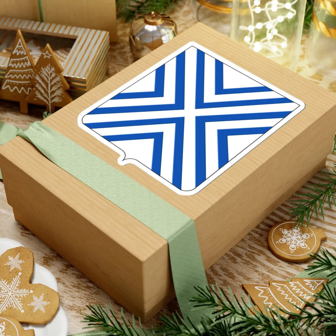 COA fam ITA Bortolazzi (Italy) (Coat of Arms) STICKER Vinyl Kiss-Cut Decal - The Sticker Space