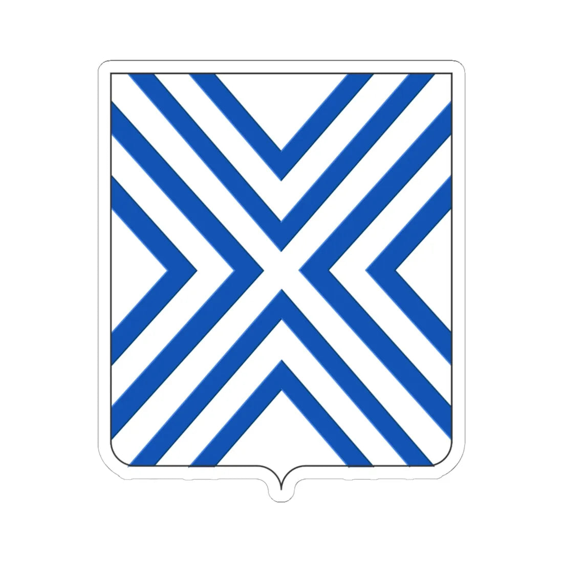 COA fam ITA Bortolazzi (Italy) (Coat of Arms) STICKER Vinyl Kiss-Cut Decal - The Sticker Space