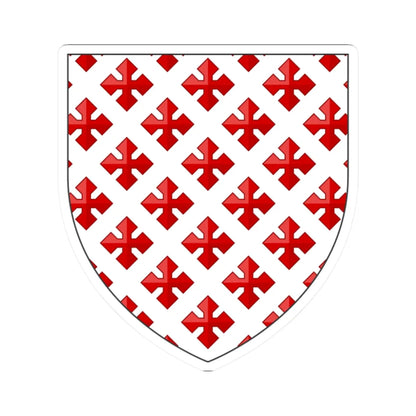 Coa fam ITA Cavalcanti 2 HrM (Italy) (Coat of Arms) STICKER Vinyl Kiss-Cut Decal - The Sticker Space