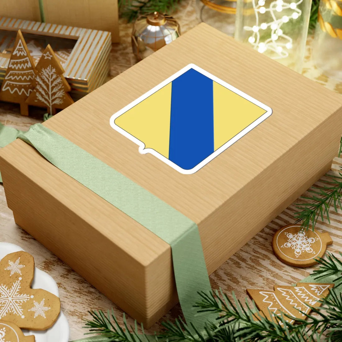 COA fam ITA Ceccopieri (Italy) (Coat of Arms) STICKER Vinyl Kiss-Cut Decal - The Sticker Space