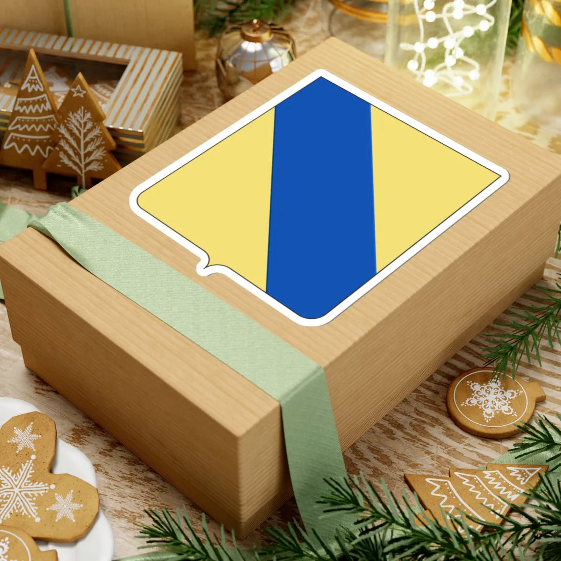 COA fam ITA Ceccopieri (Italy) (Coat of Arms) STICKER Vinyl Kiss-Cut Decal - The Sticker Space