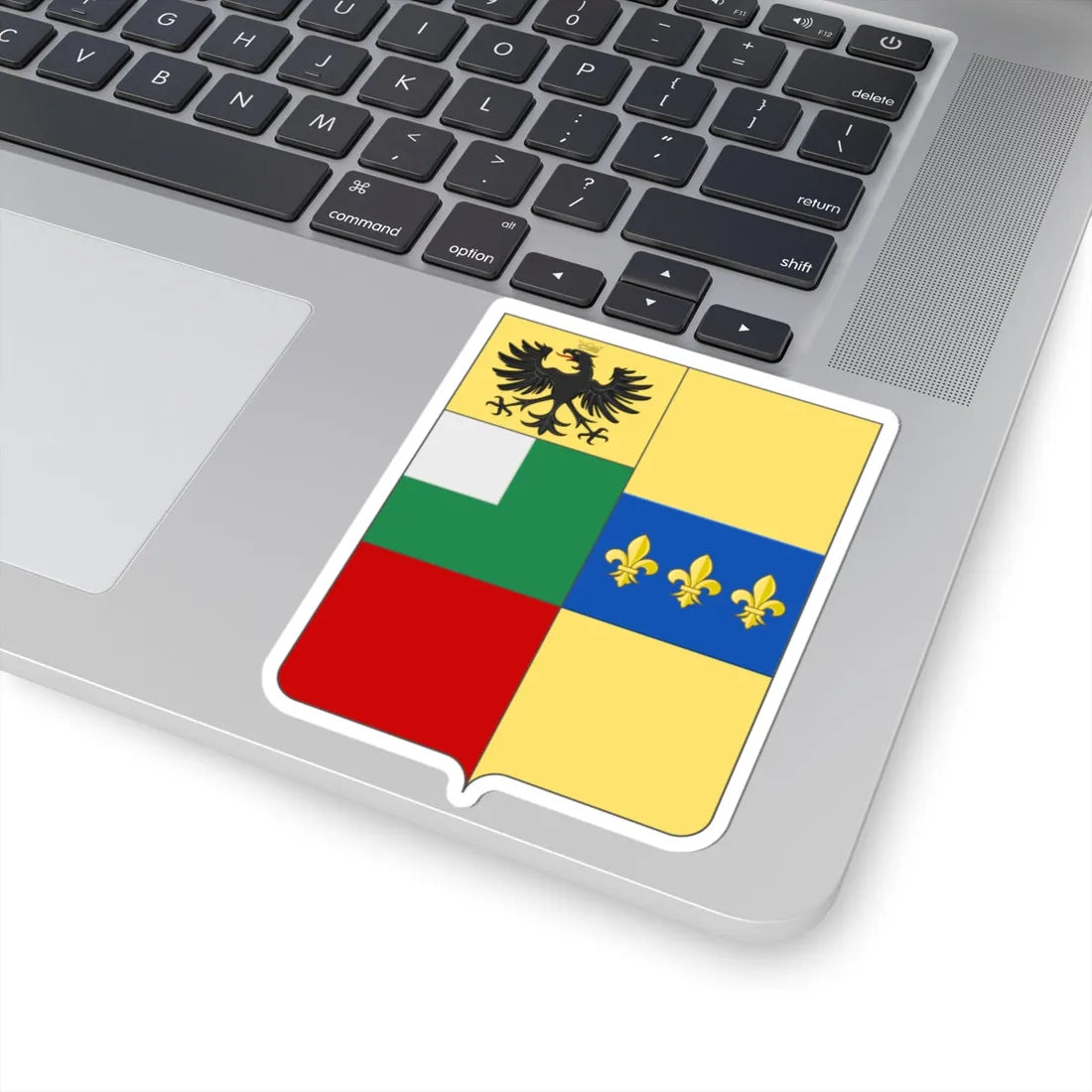 COA fam ITA Cigola (Italy) (Coat of Arms) STICKER Vinyl Kiss-Cut Decal - The Sticker Space