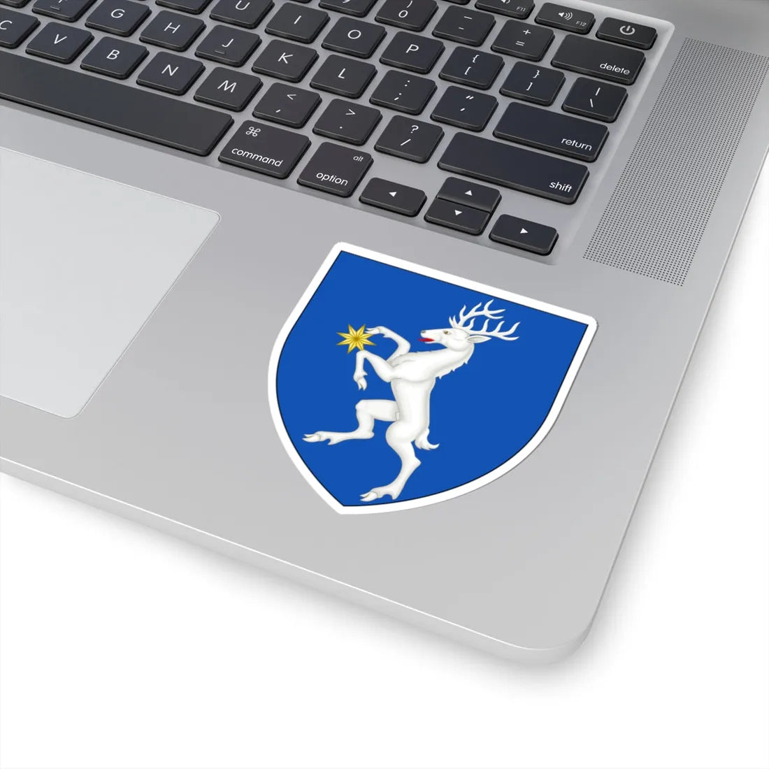 Coa fam ITA Pasquali HrM (Italy) (Coat of Arms) STICKER Vinyl Kiss-Cut Decal - The Sticker Space