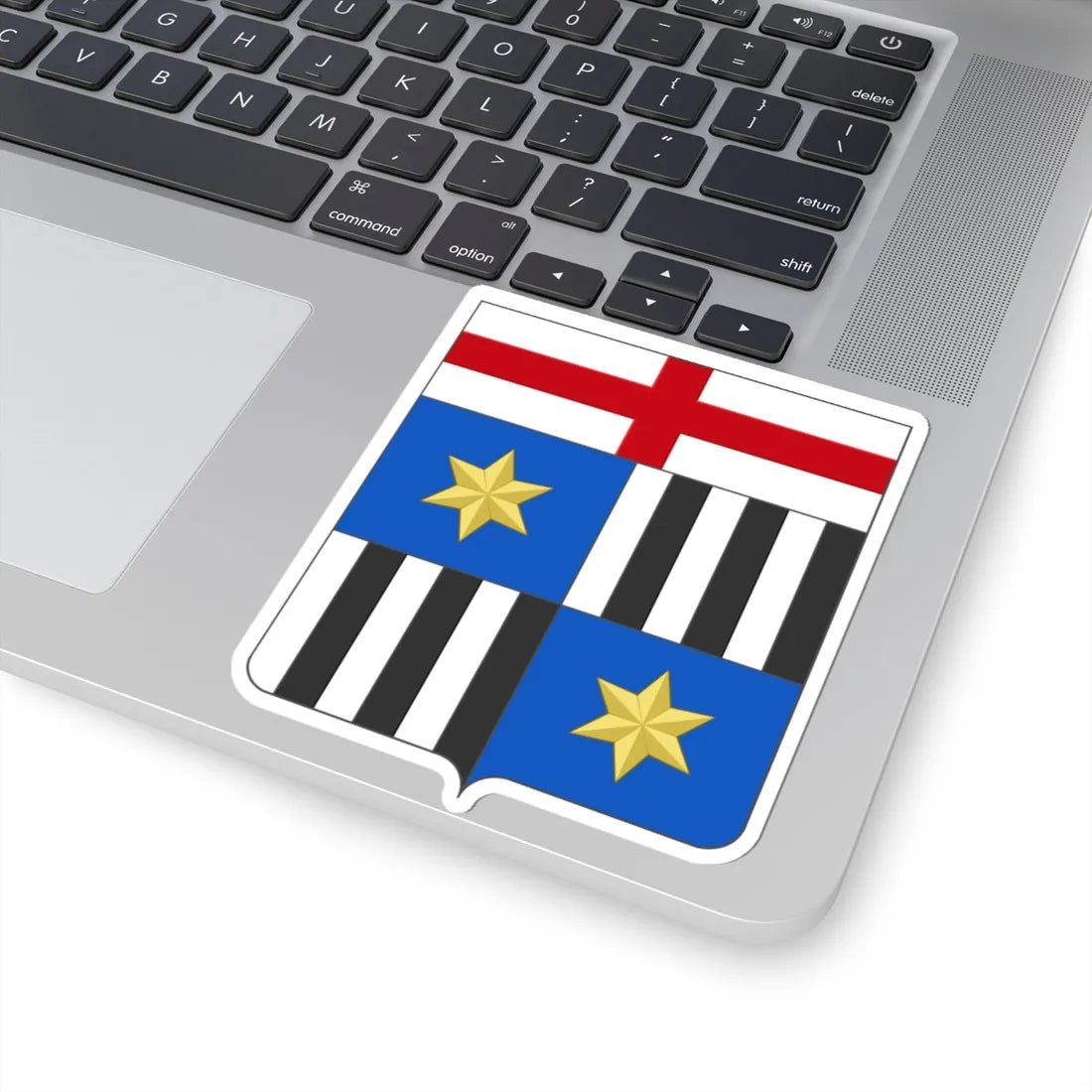 COA fam ITA Sambonifacio (Italy) (Coat of Arms) STICKER Vinyl Kiss-Cut Decal - The Sticker Space