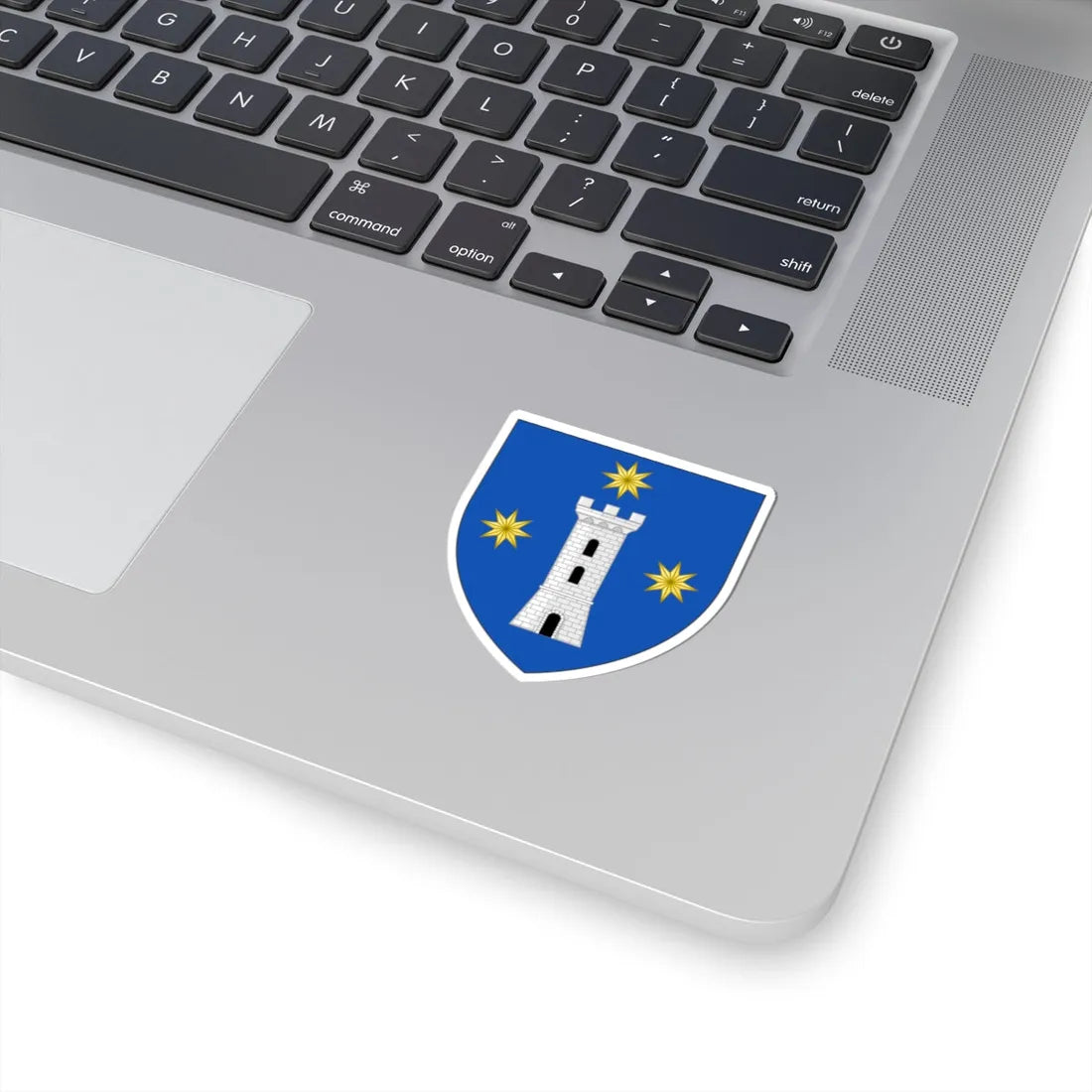 Coa fam ITA Torrigiani HrM (Italy) (Coat of Arms) STICKER Vinyl Kiss-Cut Decal - The Sticker Space