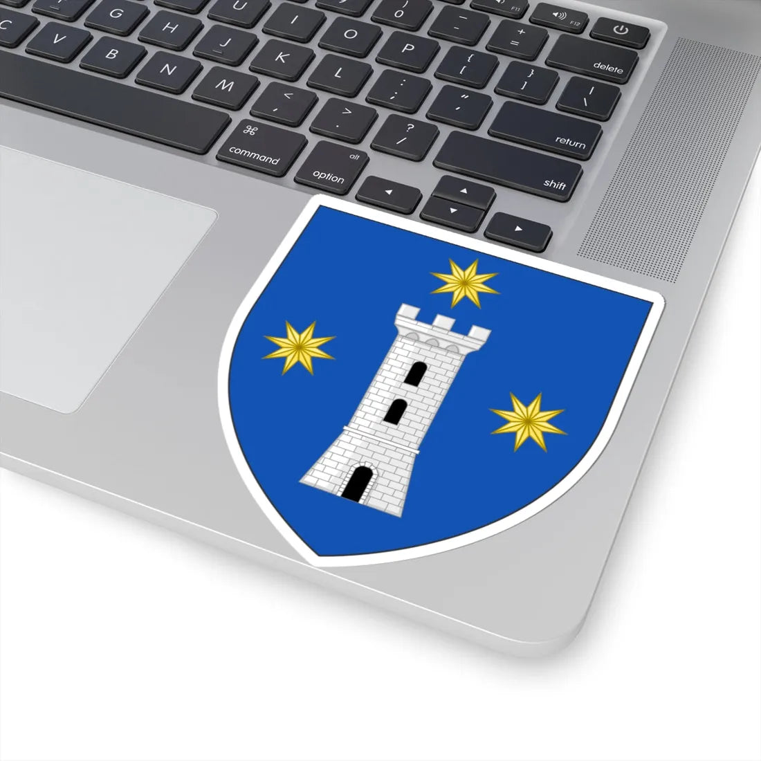 Coa fam ITA Torrigiani HrM (Italy) (Coat of Arms) STICKER Vinyl Kiss-Cut Decal - The Sticker Space
